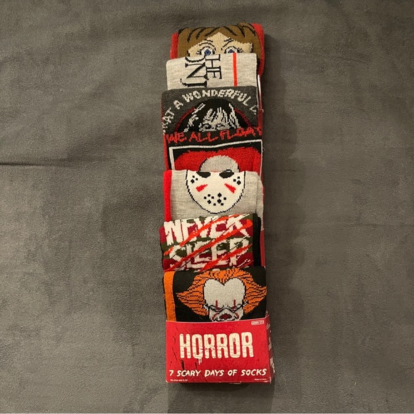 Bioworld Other - NEW Halloween 7 days of horror sock set gift